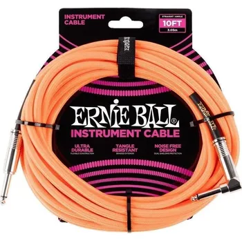 Hudební nástroj Ernie Ball P06079-EB 3 m Rovný - Lomený Nástrojový kabel (Jako nové)