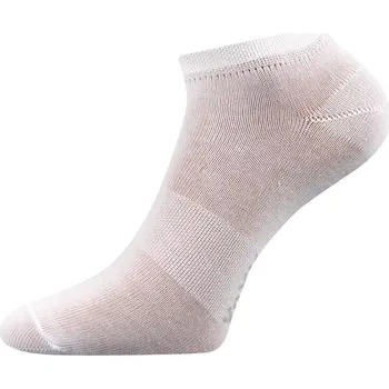 VOXX Ponožky dětské krátké slabé REXÍK 00 bavlněné BÍLÉ (3&nbsp;páry) 30-34 114962