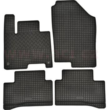 autokoberec gumové koberečky černé (sada 4 ks) (8396X12) (8396X12)