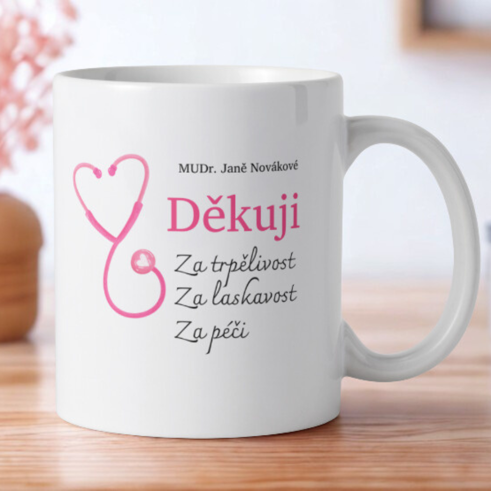 Hrnek pro zdravotníky poděkování 330 ml