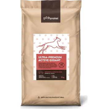 Krmivo pro psa Panakei Granule pro psy ACTIVE Hovězí+Kachna (9kg)