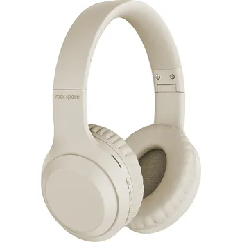 Sluchátka Rock Sluchátka přes uši O2 bluetooth béžová