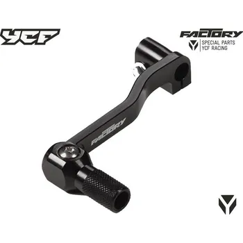 Řadící páka hliníková pitbike YCF typ 02 Barva: Černá