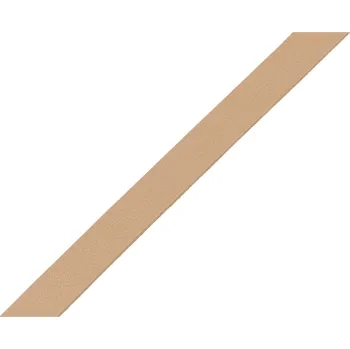 Ucha na tašky z eko kůže šíře 10 mm - polotovar, střední, 3 béžová