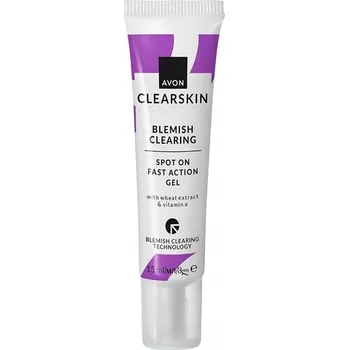 Pleťový krém AVON Gel na Pupínky 15ml Koncentrovaná Kyselina Salicylová Akné