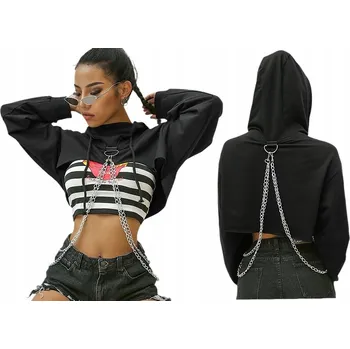 Dámská mikina S-LOOK dámská mikina přes hlavu, s kapucí, velikost XXL