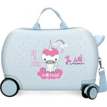JOUMMA BAGS Dětský cestovní kufr / odrážedlo "I Am A Unicorn", 25L, 4071041