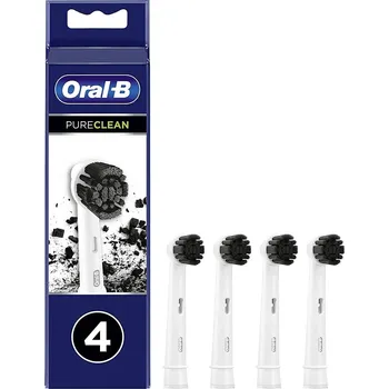 Péče o chrup Oral-B Head 4-pack Pure Clean vyměnitelné nástavce pro elektrické kartáčky 4 ks bílá