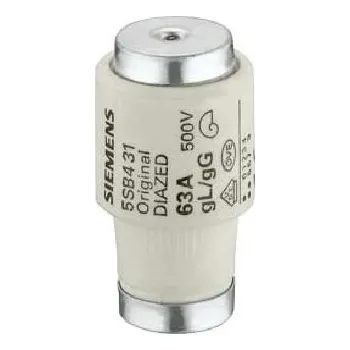 pojistka Kazetová pojistka 63A DIII Siemens 440 VDC, 500 VAC