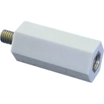 Závitová tyč 6S60 distanční čep s izolací (d) 60 mm M6 x 7 mm polyester, ocel pozinkované 1 ks