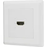 Renkforce RF-4724906 HDMI adaptér [1x HDMI zásuvka - 1x HDMI zásuvka] bílá pozlacené kontakty