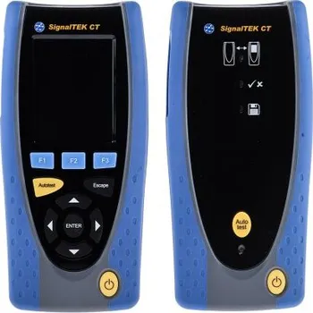 Tester kabelu Tester síťových kabelů Tester kabelů, číslo modelu: SIGNALTEK CT Ideal Networks