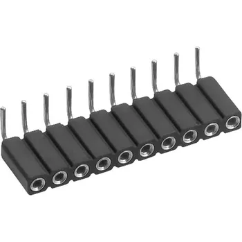 TRU COMPONENTS precizní dutinková lišta Počet řádků: 1 Počet kontaktů v řadě: 8 TC-0308-008-1-50-00 1 ks