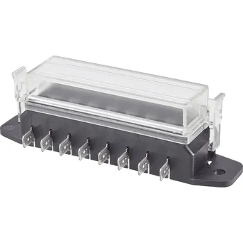 Autopojistky ESKA SD-8S plochý držák pojistky pro automobily standardní plochá pojistka počet pólů 8 30 A 1 ks