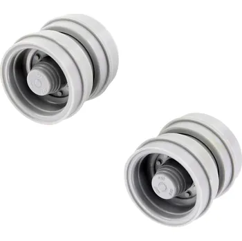 RC vybavení Veroma 1:16 trajler ráfky plast šedá 2 ks