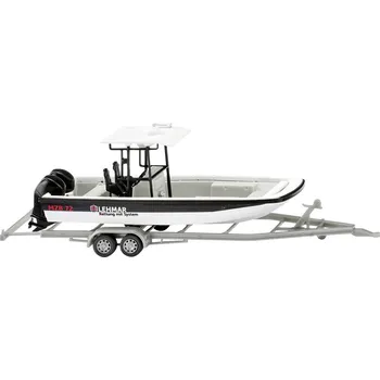 Modelová železnice Wiking 009544 H0 Model lodi Víceúčelový člun Lehmar MZB 72
