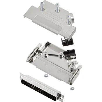 encitech D45PK-M-37-DBP-K 6355-0009-04 sada D-SUB kolíkové lišty 45 ° Pólů: 37 pájecí kalíšek 1 sada