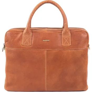 SEGALI Pánská kožená taška 7015 Cognac + 2 měsíce na vrácení zboží