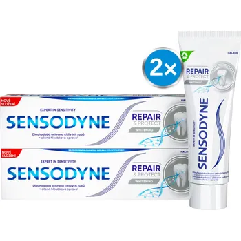 zubní pasta Sensodyne Repair&Protect Whitening zubní pasta 75 ml - balení 2 ks
