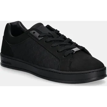 Pánská obuv Sneakers boty Calvin Klein LOW TOP LACE UP NB MONO HM0HM01768 černá 99X, EUR 46