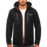 SOFTSHELLOVÁ BUNDA ČERNO-ČERVENÁ WX086A DENLEY_M