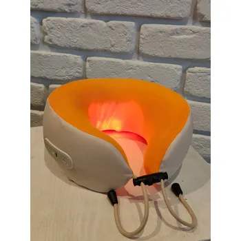 Masážní přístroj Elektrická dobíjecí masážní podložka krku pro úlevu od bolesti se 3 úrovněmi intenzity
