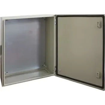 Elektroinstalační krabice Nástěnná krabice IP66 Ocel RAL 7032 700 x 500 x 200mm