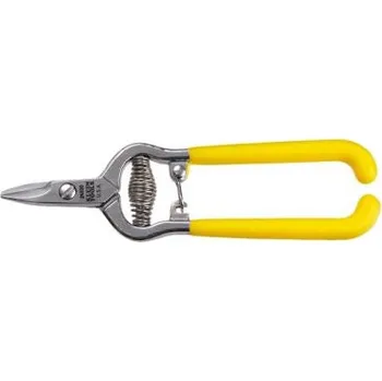 Nůžky na plech Nůžky na plech řez rovný, celková délka: 165,1 mmChromniklovaný