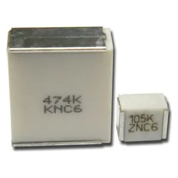 Fóliový kondenzátor (PPS), řada: SMC 3.3μF 30 V ac, 50 V dc, SMD ±5procent KEMET