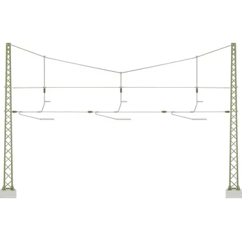 Modelová železnice Viessmann Modelltechnik 4362 N příčné nosné zařízení 3kolejný 1 ks