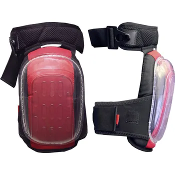 Chránič kolene Leipold Doehle GELO Comfort 2488 gelové chrániče kolen červená, černá 1 pár