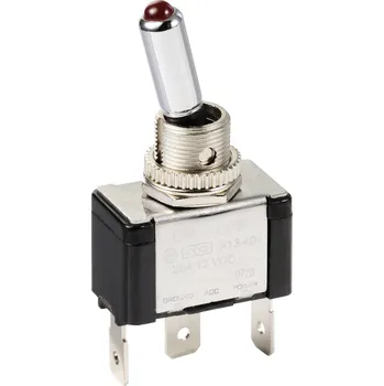 vypínač TRU COMPONENTS TC-11193840 páčkový spínač 12 V/DC 20 A 1x vyp/zap s aretací 1 ks