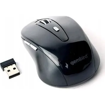 Myš Myš GEMBIRD MUSW-6B-01 (optická; 1600 DPI; černá)