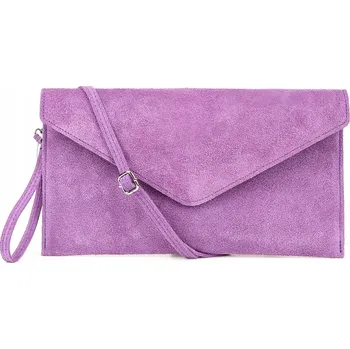 Kabelka Kabelka psaníčko Beltimore , přírodní kůže, fialová