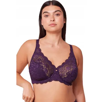 Podprsenka Triumph podprsenka s měkkými košíčky fialová velikost 75B