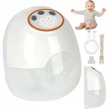 ELEKTRICKÁ ODSÁVAČKA MLÉKA MODERNÍ ČTYŘI REŽIMY NÁDOBA 150 ML BEZPEČNÁ