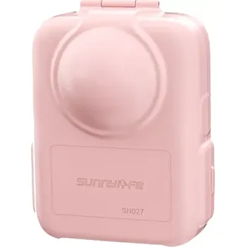 Dron Sunnylife polootevřené ochranné pouzdro pro DJI Osmo 360 (růžové)