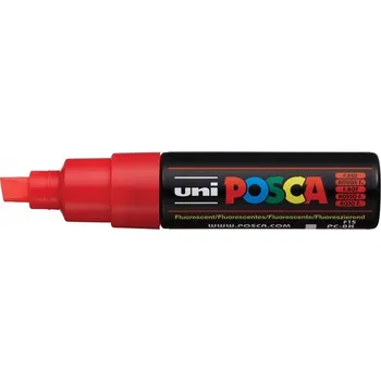 Dekorativní permanentní fix červený Uni Posca 1 ks