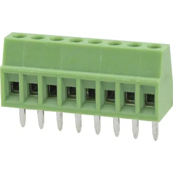 Elektrický konektor Degson DG308-2.54-06P-14-00AH-1 šroubová svorkovnice 0.82 mm² Pólů 6 zelená 1 ks