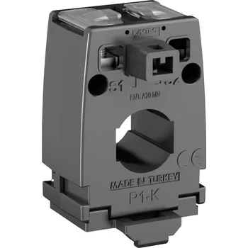 Transformátor ENTES ENT.A20MN 300/5 ENT.A20MN 300/5 okenní proudový transformátor Primární proud 300 A Sekundární proud 5 A Ø průchodky vodiče:20 mm upevnění pomocí šroubů 1