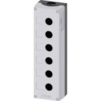 Siemens 3SU1806-0AA00-0AB1 3SU18060AA000AB1 6 instalačních pozic (d x š x v) 280 x 85 x 64 mm šedá 1 ks