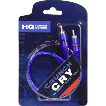 Audio kabel Crunch CRY Y cinch kabel 25.00 cm [1x cinch zásuvka - 2x cinch zástrčka]