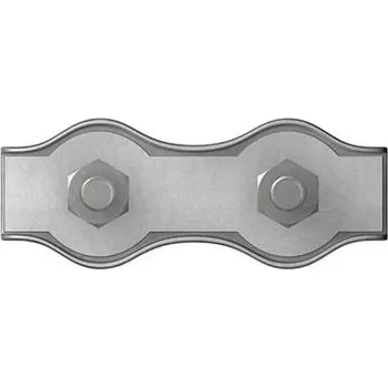 Lano lanová svorka 3 mm ocel galvanizováno zinkem dörner plus helmer 4814454 20 ks