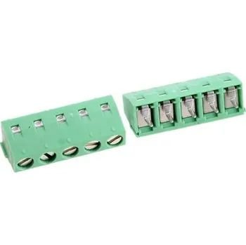 Elektrický konektor Svorkovnice PCB, řada: MKDSN 1.5/5-5.08, rozteč: 5.08mm, Průchozí otvor