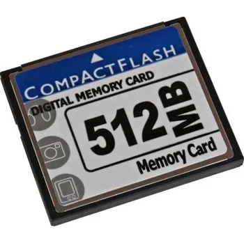 Paměťová karta Paměťová karta Compact Flash CompactFlash 512 MB Seeit Ano, model: CF-IND SLC 100x