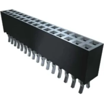 Elektrický konektor Patice PCB, řada: SSQ, rozteč: 2.54mm, počet kontaktů: 46, počet řad: 2, Průchozí otvor Socket Strip