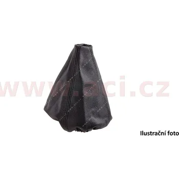 manžeta páky ruční brzdy (černá kůže, černé prošití) (1832X18) (1832X18)