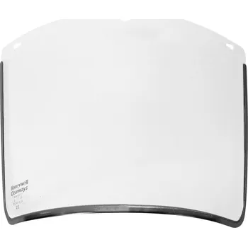 Pracovní přilba Honeywell Clearways 1002360 pracovní ochranný štít šedá, transparentní , POUZE OCHRANNÉ SKLO