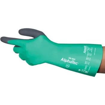 Pracovní rukavice Ansell Pracovní rukavice Ano Zelená No Neopren, Nitril Ano Ano Ano Neopren Ne 7 58-005