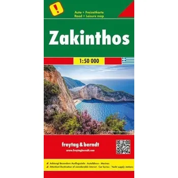 Mapa Zakinthos 1:50 000 Kolektiv autorů